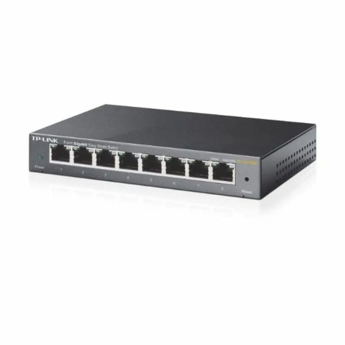 Desktop Switch TP-Link Easy Smart TL-SG108E 8P Gigabit - Компютър Мрежи и компоненти<<<Компютри|