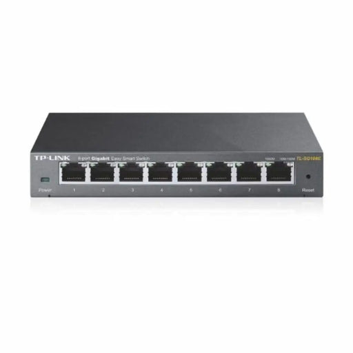 Desktop Switch TP-Link Easy Smart TL-SG108E 8P Gigabit - Компютър Мрежи и компоненти<<<Компютри|