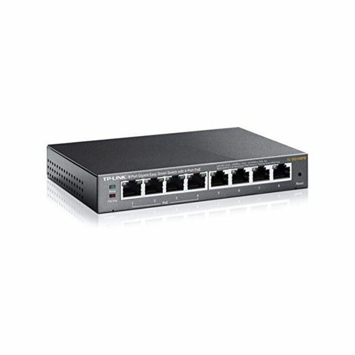 Desktop Switch TP-Link NSWSSO0207 TL-SG108PE 8xGB 4xGB PoE - Компютър Мрежи и компоненти<<<Компютри|