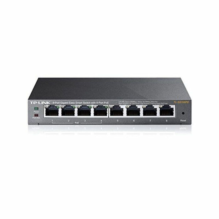 Desktop Switch TP-Link NSWSSO0207 TL-SG108PE 8xGB 4xGB PoE - Компютър Мрежи и компоненти<<<Компютри|