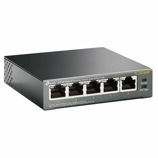 Desktop Switch TP-Link TL-SG1005P LAN PoE Grey - Компютър Мрежи и компоненти<<<Компютри|