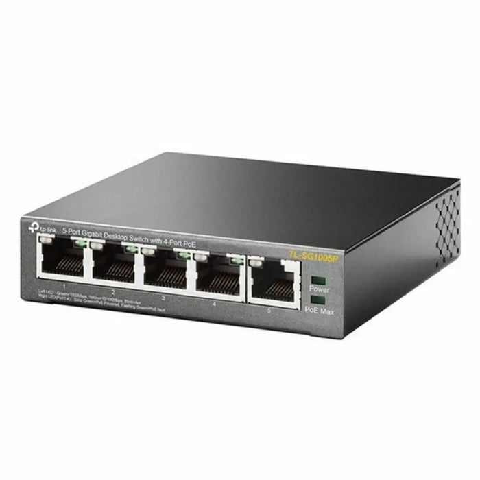 Desktop Switch TP-Link TL-SG1005P LAN PoE Grey - Компютър Мрежи и компоненти<<<Компютри|