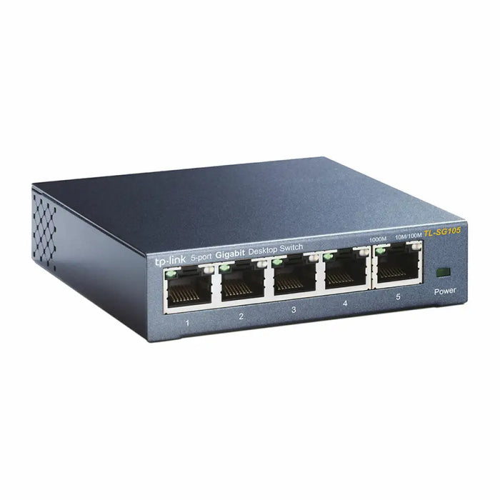 Desktop Switch TP-Link TL-SG105 5P Gigabit Auto MDIX - Компютър Мрежи и компоненти<<<Компютри|