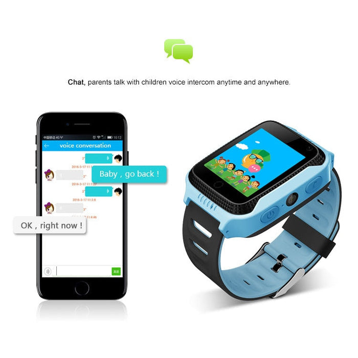 Children smart watch S528, a real GPS chip tracker, camera, flashlight, SOS button