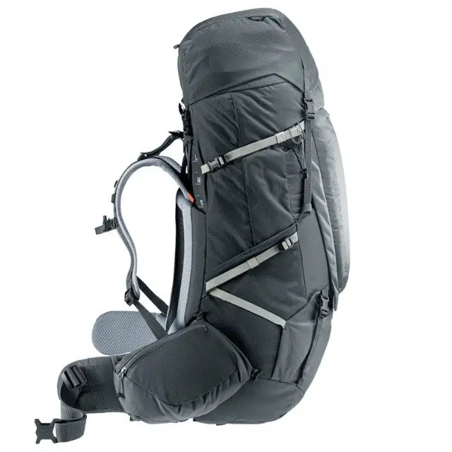 Deuter Aircontact Pro 75 + 10 SL Women’s hiking backpack Graphite - Bags backpacks