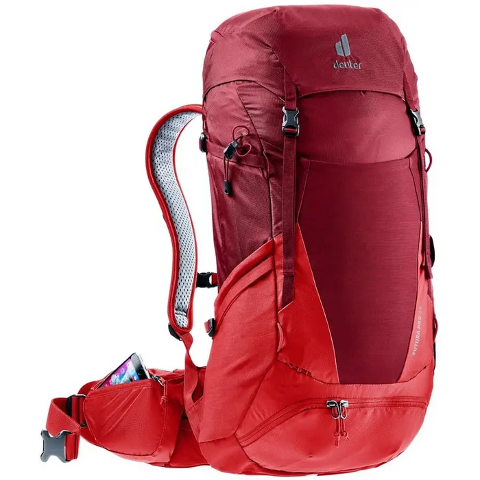Deuter Futura PRO 36 Women’s hiking backpack Red - Bags backpacks organizersSUR-TPO<<<SurvivalSUR<<<ActionPL&&&Bags