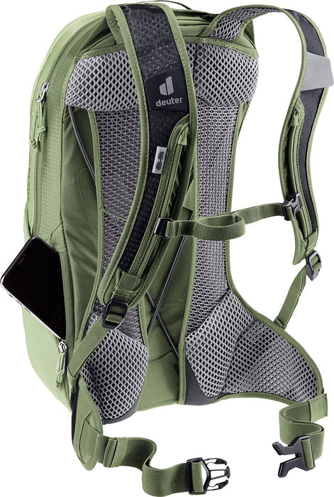 Bicycle backpack - Deuter Race Air 10 (Mineral/Grove)
