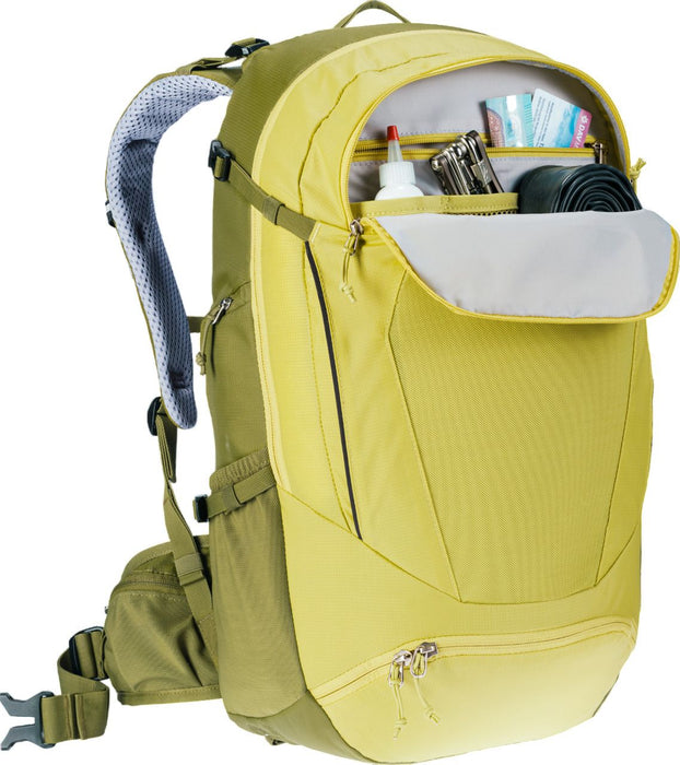 Bicycle backpack -Deuter Trans Alpine  30 Sprout- cactus