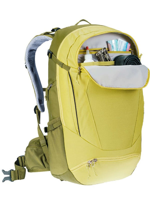 Bicycle backpack -Deuter Trans Alpine  30 Sprout- cactus