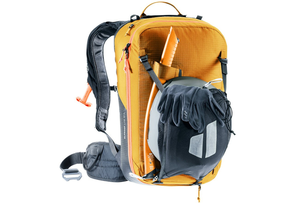 Deuter Alproof Lite 20 SL cinnamon/black - avalanche rucksack
