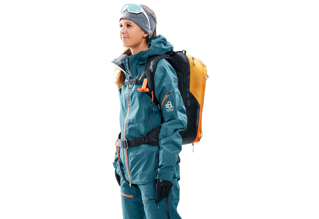 Deuter Alproof Lite 20 SL cinnamon/black - avalanche rucksack