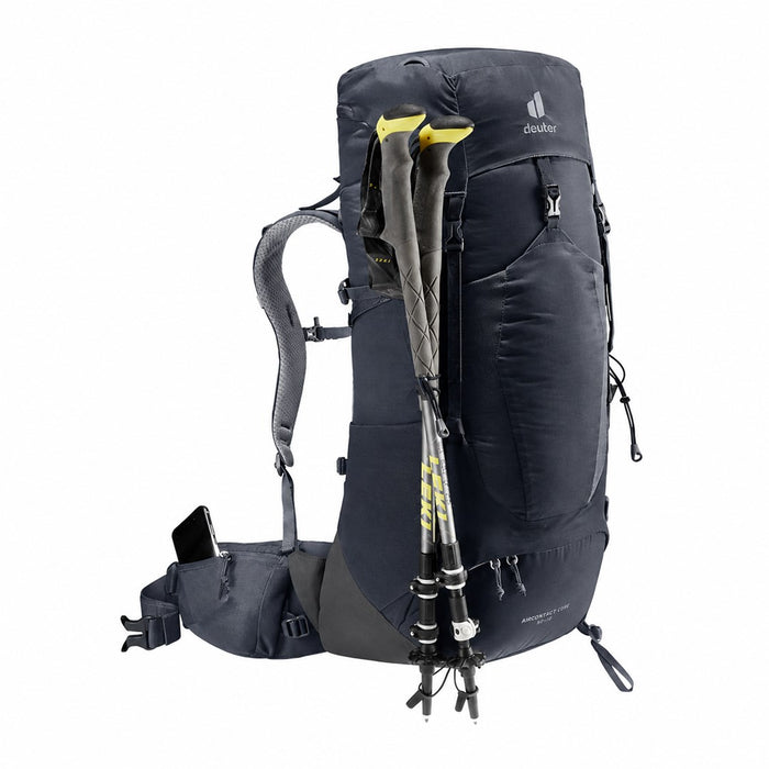 Deuter Aircontact Lite 40 + 10  Backpack black grey