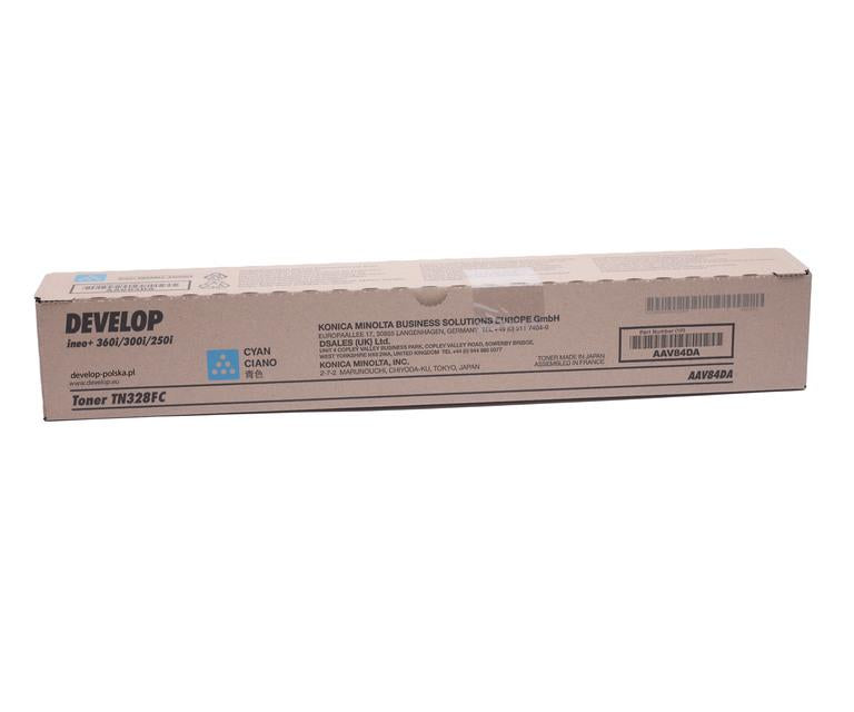 Toner cartridge DEVELOP TN-328C, ineo + 251i, + 301i, + 361i, 28000 k., Cyan