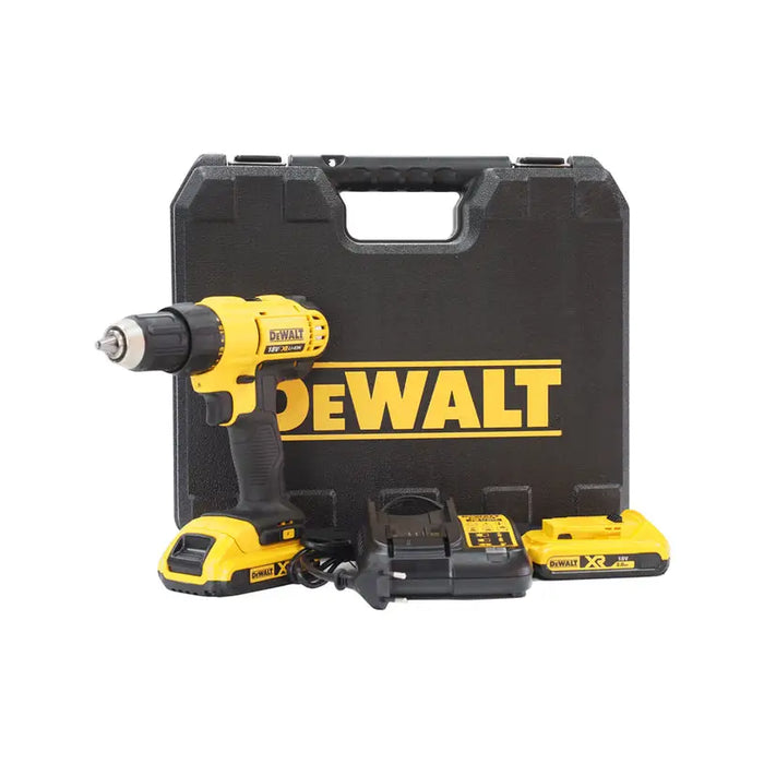 DEWALT DCD771D2-KS/QW CORDLESS DRILL 18 V 42.00 nm NUMBER OF BATTERIES 2 2.00 Ah SUITCASE - Акумулаторни бормашини и