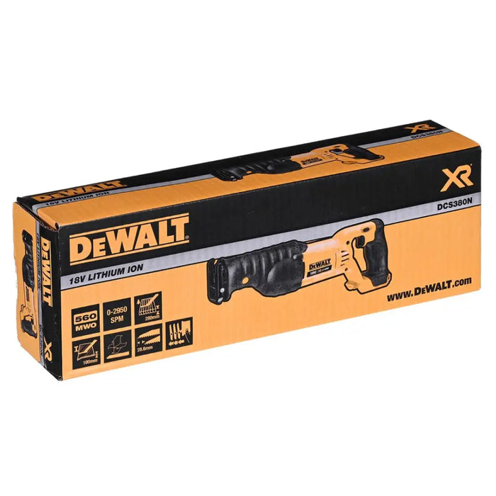DeWALT DCS380N sabre saw 2.86 cm Black,Yellow - Reciprocating sawsNAK-PIS<<<Cordless toolsNAK<<<ActionPL