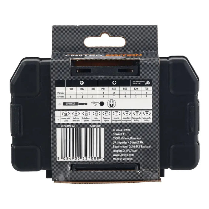 DEWALT DT70902T-QZ BIT SET - Битове и накрайници<<<Консумативи за електроинструменти<<<Инструменти и