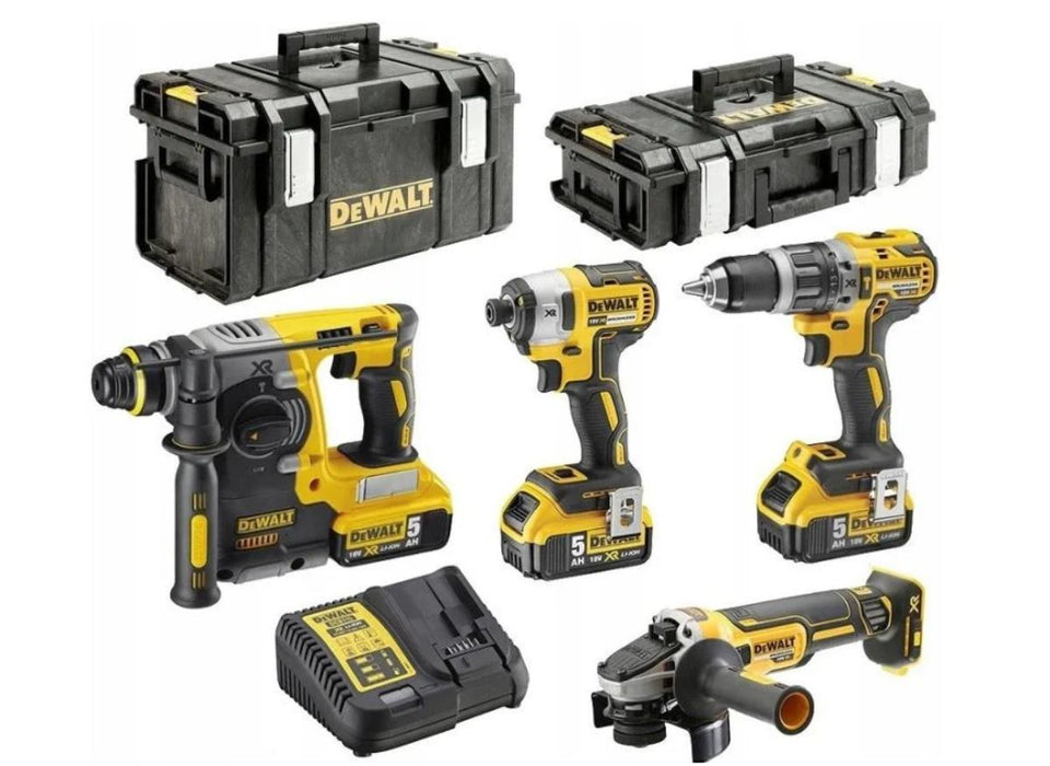 DEWALT DCK422P3-QW 18 V CORDLESS KIT, NUMBER OF BATTERIES 3, 5.00 Ah, CASE