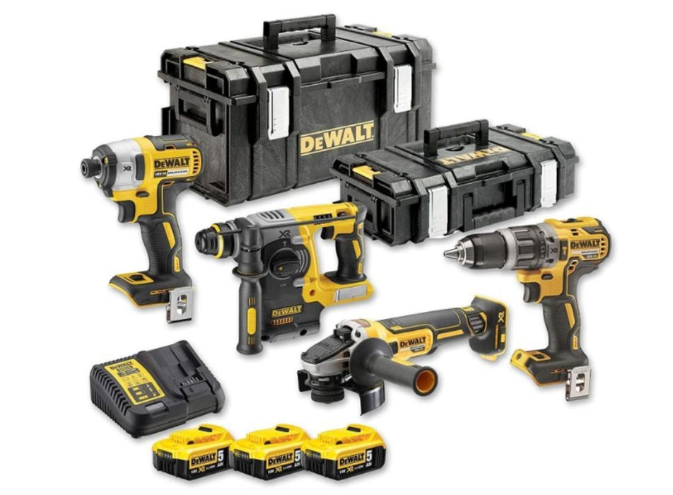 DEWALT DCK422P3-QW 18 V CORDLESS KIT, NUMBER OF BATTERIES 3, 5.00 Ah, CASE