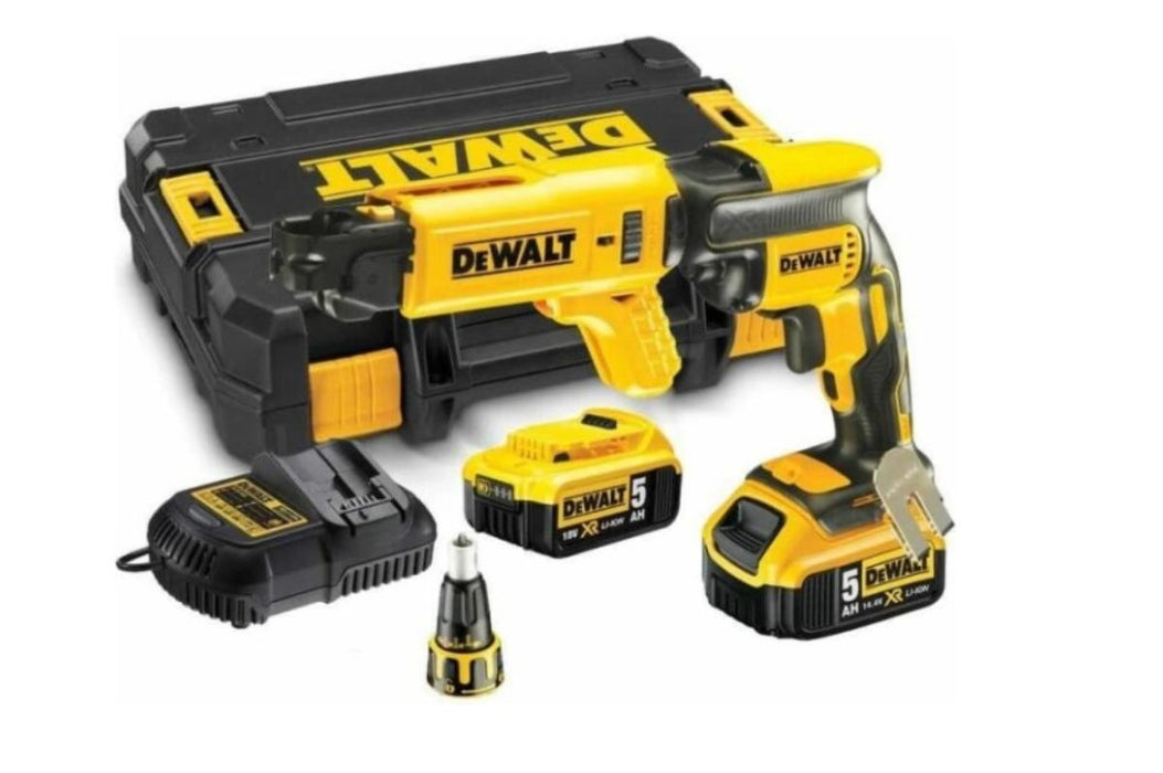 BATTERY BRUSHLESS SCREWDRIVER DEWALT DCF620P2K-QW 18 V, 30.00 nm, NUMBER OF BATTERIES 2, 5.00 Ah, SUITCASE