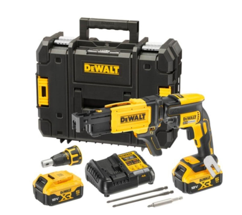 BATTERY BRUSHLESS SCREWDRIVER DEWALT DCF620P2K-QW 18 V, 30.00 nm, NUMBER OF BATTERIES 2, 5.00 Ah, SUITCASE