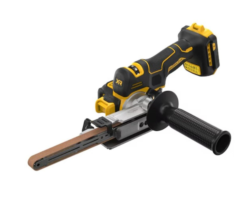 CORDLESS BELT SANDER DEWALT DCM200N-XJ 18 V, WITHOUT BATTERY AND CHARGER