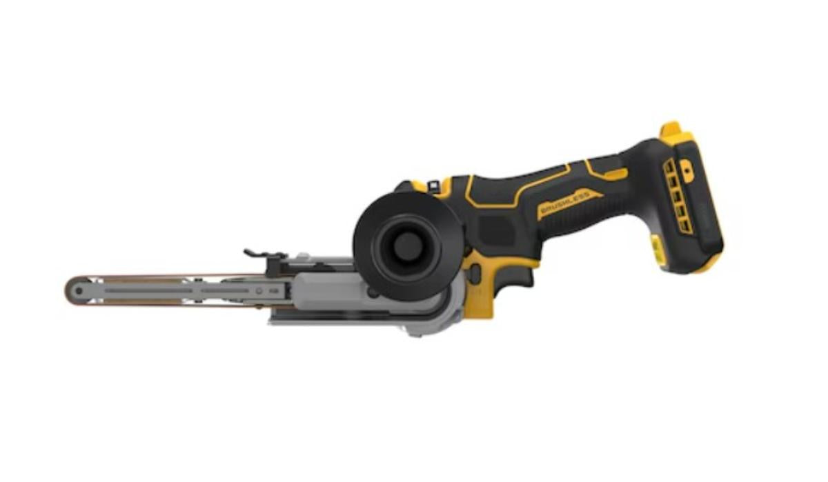 CORDLESS BELT SANDER DEWALT DCM200N-XJ 18 V, WITHOUT BATTERY AND CHARGER