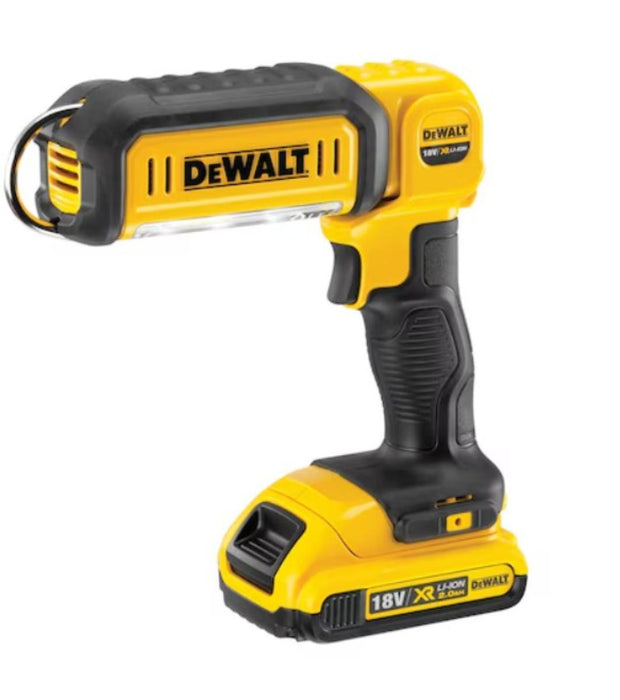 BATTERY FLASHLIGHT 18V, 500 LM DeWALT