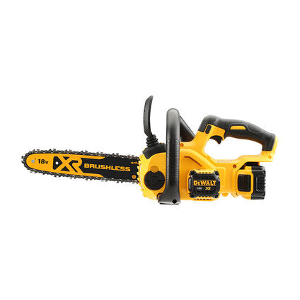 DEWALT BRUSHLESS CHAIN SAW DCM565P1 18 V, NUMBER OF BATTERIES 1, 5.00 Ah, BAR LENGTH 30.00 cm