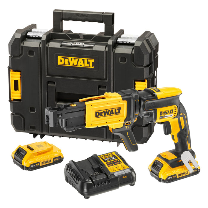 DEWALT DCF620D2K-QW CORDLESS BRUSHLESS SCREWDRIVER 18 V, 30.00 nm, NUMBER OF BATTERIES 2, 2.00 Ah, SUITCASE
