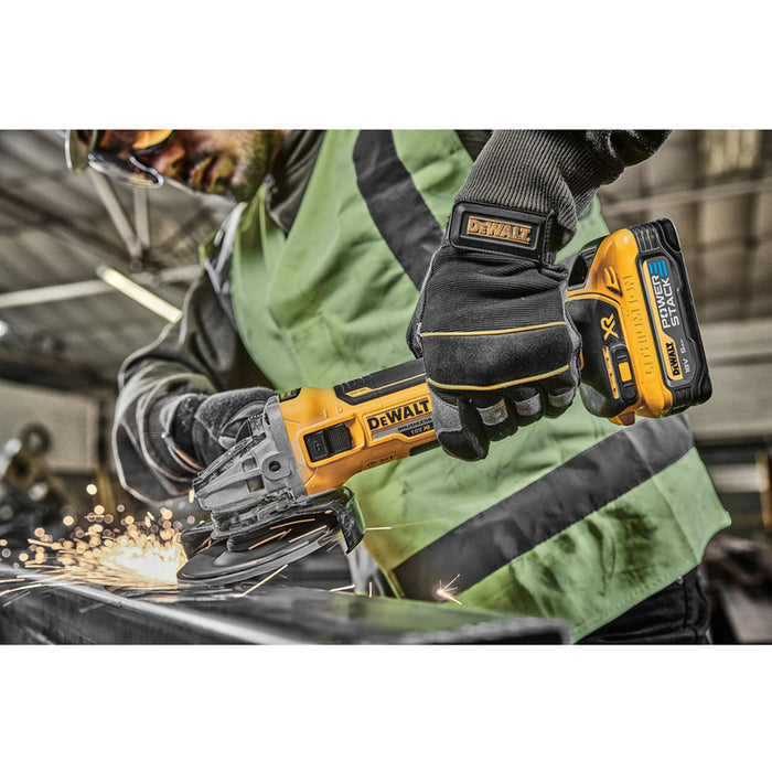 DEWALT DCG405N-XJ 18 V CORDLESS BRUSHLESS ANGLE GRINDER, WITHOUT BATTERY AND CHARGER, 125 mm