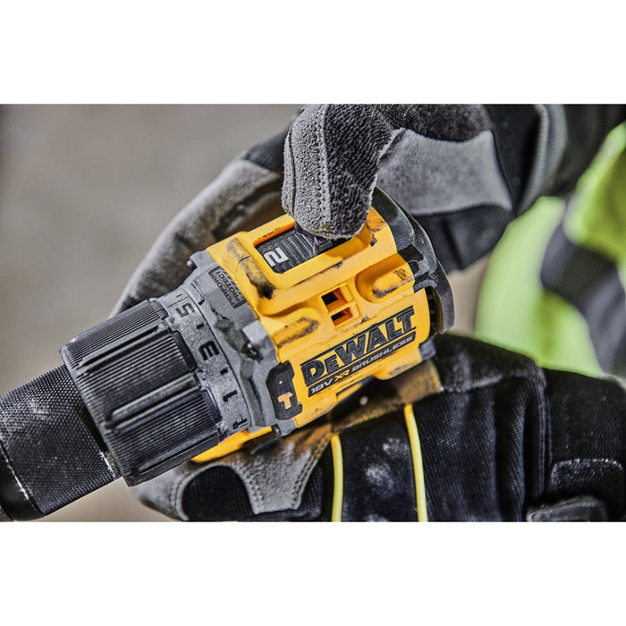 DEWALT DCD805NT-XJ CORDLESS BRUSHLESS IMPACT DRILL 18 V, 90.00 nm, WITHOUT BATTERY AND CHARGER, CASE
