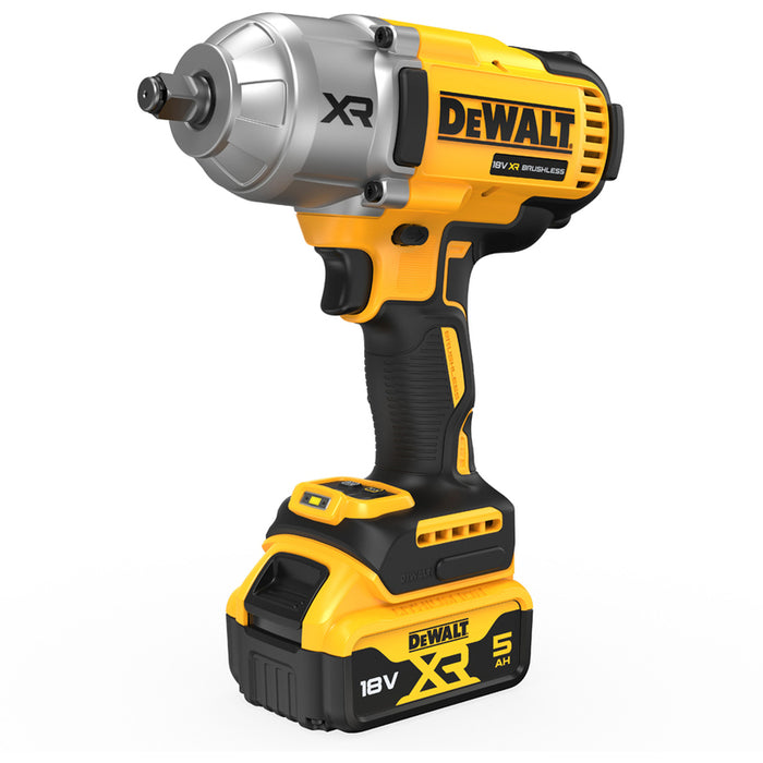 DEWALT DCF900P2T-QW CORDLESS IMPACT WRENCH 18 V, 1355.00 nm, NUMBER OF BATTERIES 2, BATTERY CAPACITY 5.00 Ah, CASE