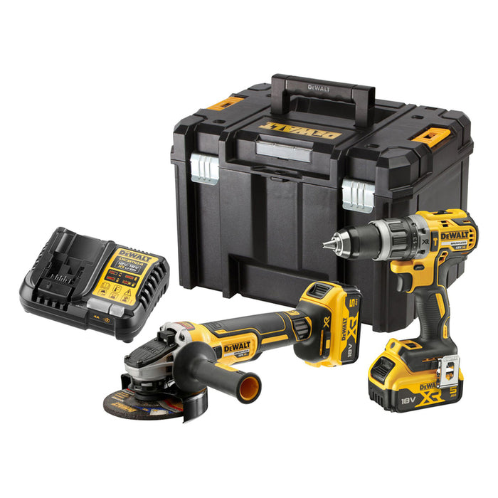 DEWALT BRUSHLESS BATTERY KIT DCK2080P2T-QW 18 V, NUMBER OF BATTERIES 2, 5.00 Ah, CASE