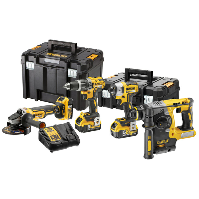 DEWALT DCK422P3T-QW 18 V CORDLESS BRUSHLESS KIT, NUMBER OF BATTERIES 3, 5.00 Ah, CASE