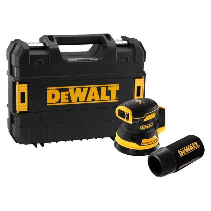 CORDLESS ORBITAL GRINDER DEWALT DCW210NT-XJ 18 V, 125 mm, CASE