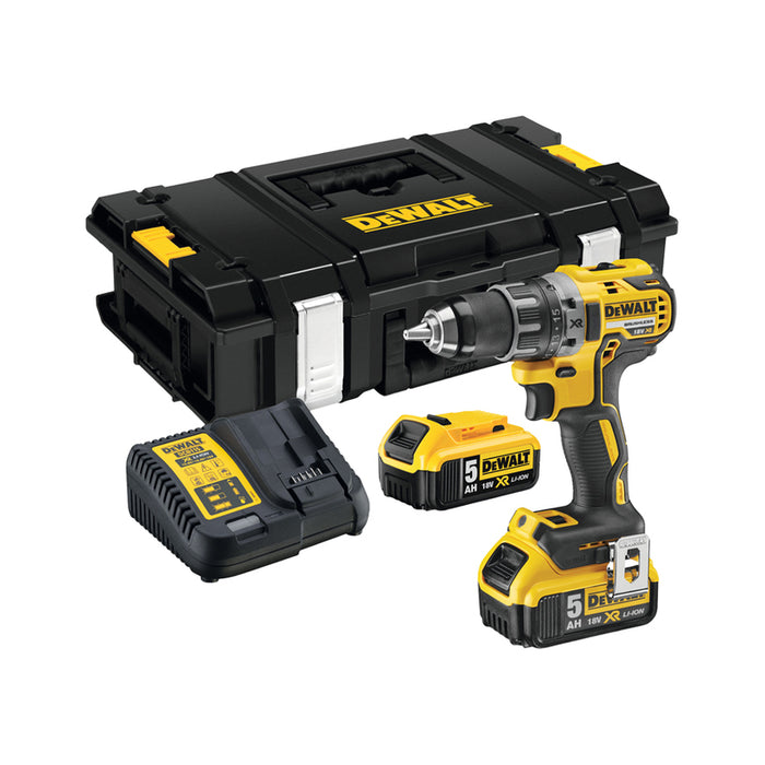 CORDLESS DRILL DEWALT DCD791P2-QW 18 V, 70.00 nm, NUMBER OF BATTERIES 2, 5.00 Ah, CASE