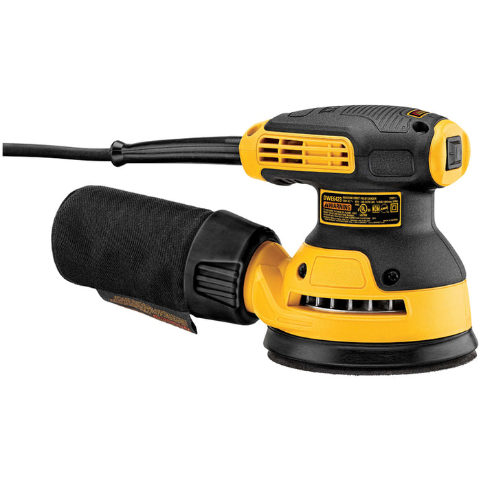 ECCENTRIC GRINDER DEWALT DWE6423-QS 125 mm, 280 W