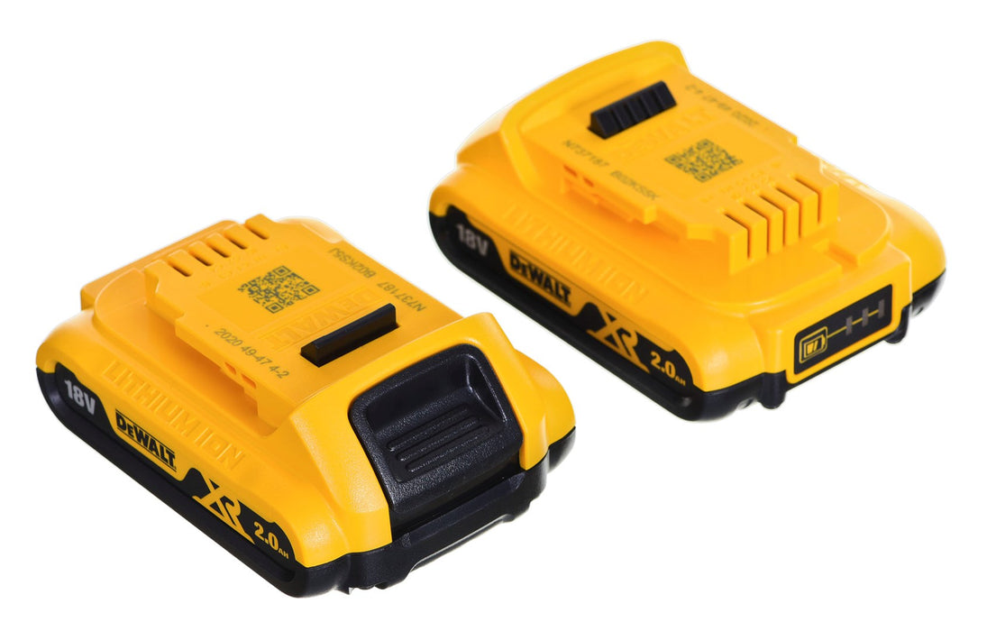 Dewalt DCD709D2T impact wrench with battery and charger