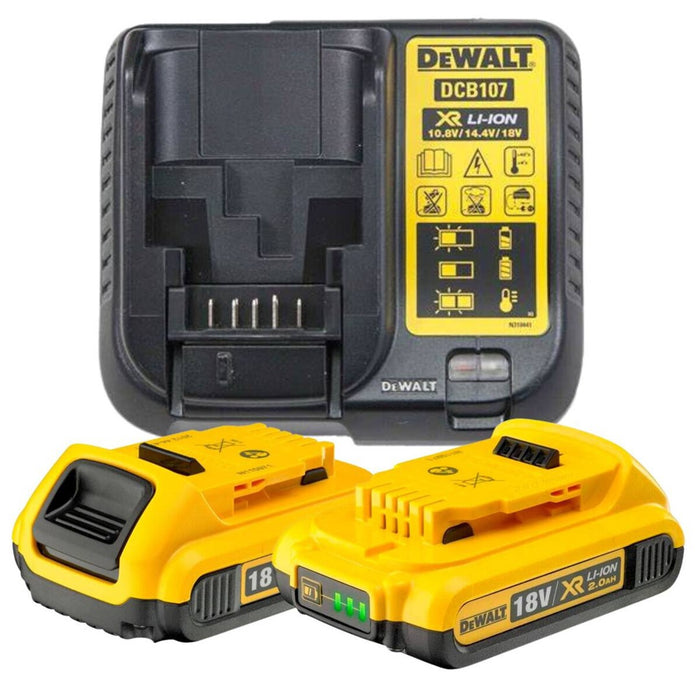 DEWALT DCD771D2-KS/QW CORDLESS DRILL 18 V, 42.00 nm, NUMBER OF BATTERIES 2, 2.00 Ah, SUITCASE