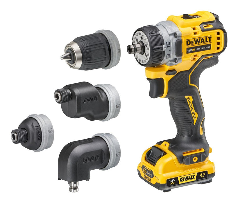 DeWalt DCD703L2T 12 V 4-head drill/driver