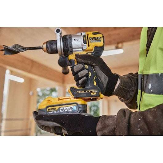 DeWALT DCD709N-XJ drill 1650 RPM Keyless 1.2 kg Black, Yellow