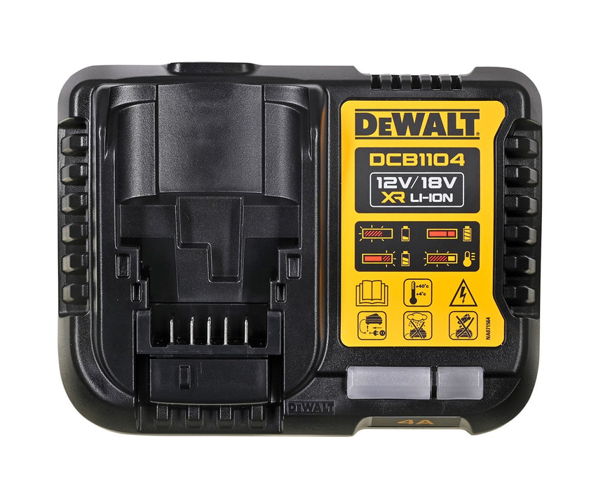 DeWALT DCF887P2-QW power wrench Black,Yellow 1/4" 3250 RPM 205 Nm 18 V