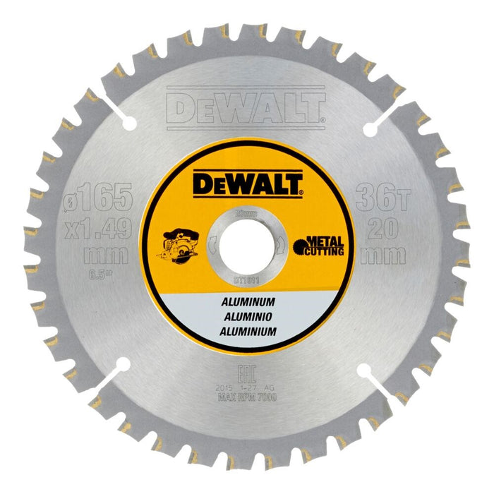 Saw blade 165x20 DT1911 DEWALT