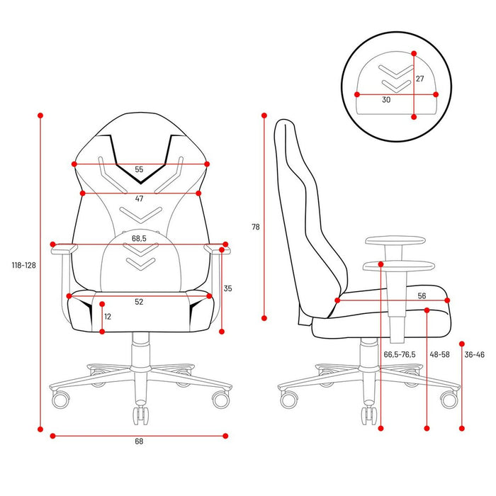 Gaming Chair Diablo Chairs 1191
