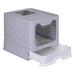 DIAMENTIQ Yoko cat litter box - 51x41x38 cm - 1 pc - Litter boxesDLK-KUW<<<For the catDLK<<<ActionPL