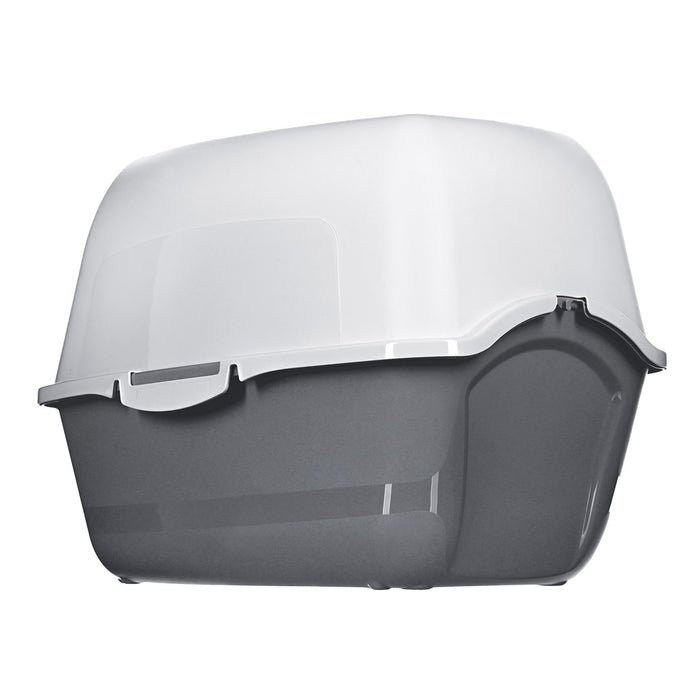 DIAMENTIQ BAYA light grey/dark grey -  cat litter box - 55,5 x 40 x 38,7 cm