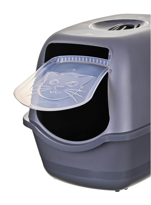 DIAMENTIQ BAYA anthracite -  cat litter box - 55,5 x 40 x 38,7 cm