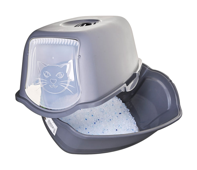 DIAMENTIQ BAYA anthracite -  cat litter box - 55,5 x 40 x 38,7 cm