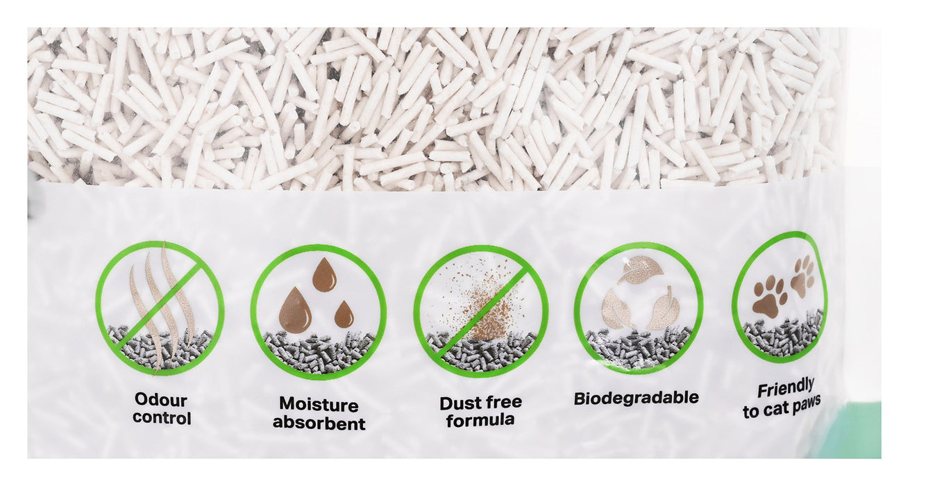 DIAMENTIQ Tofu Matcha Ultra clumping - plant-based litter - 4kg