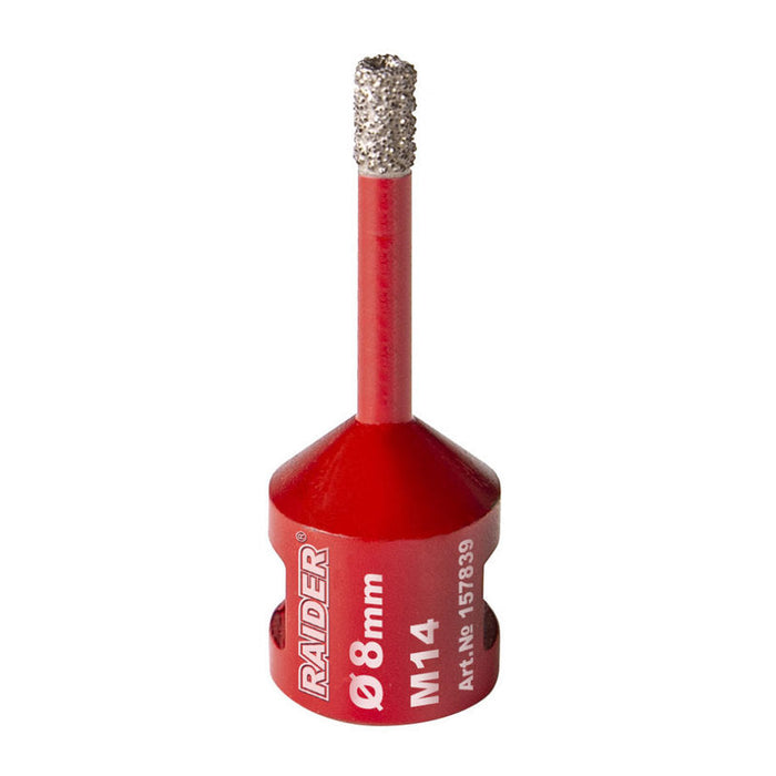 DIAMOND DRY BIT 8 MM M14 RAIDER PRO - Боркорони<<<Консумативи за електроинструменти<<<Инструменти и